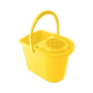 15L Mop Bucket & Wringer Yellow