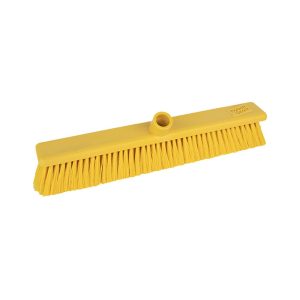 18" Soft Yellow Hygiene Broom Head