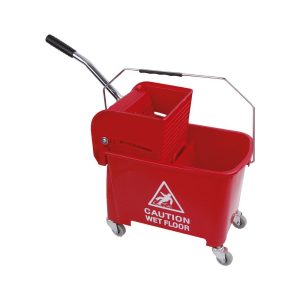 20L Speedy Bucket & Wringer Red