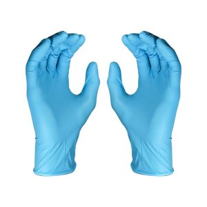 Blue Nitrile Powder Free Gloves Large (Pack/100)