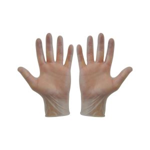 Clear Vinyl Powder Free Gloves Small (Pack/100)