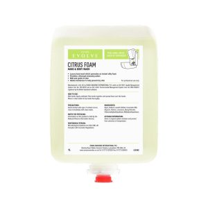 Evans Citrus Foam Soap 1L (Case/6)