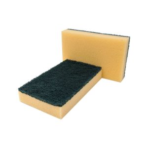Foam Sponge Backed Scourers (Pack/10)