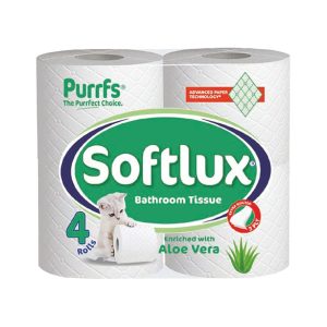 Softlux Extra Embossed 3ply Fragranced Toilet Rolls (Case/40)