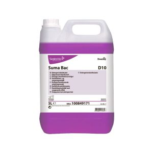 Suma Bac D10 Cleaner & Sanitiser 5L (Case/2)