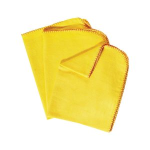 Yellow Cotton Dusters (Pack/10)
